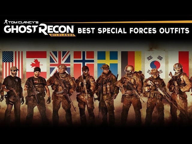 Ghost Recon Wildlands - Best Military & Special Forces Outfits (SAS, SEAL, GROM, KSK & MORE!)