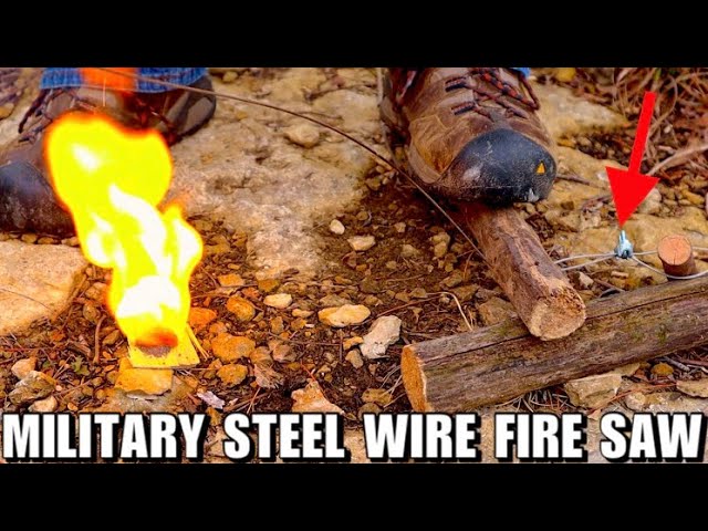 Learn This Emergency Military Fire Starting Skill Taught to Pilots!