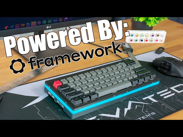 Complete PC in a Mechanical Keyboard! Retro Concept, Modern Hardware.