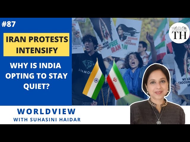 Iran protests intensify | Why is India opting to stay quiet?| |Worldview with Suhasini Haidar