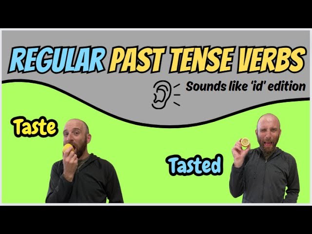 Regular Past Tense Verbs Sounds Like 'id' Edition! Speech Practice Video | Fun! Interactive!