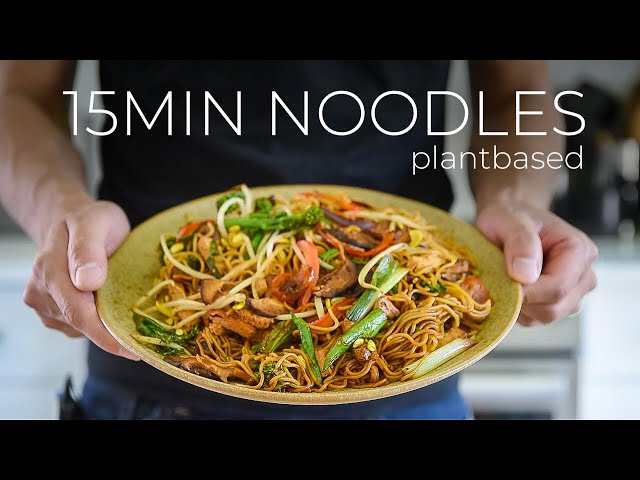 FAST to make + FURIOUS in flavour | Quick 15MIN Noodles Recipe!