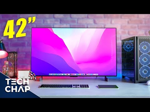 Switching to a 42-inch LG C2 OLED TV as a Monitor!