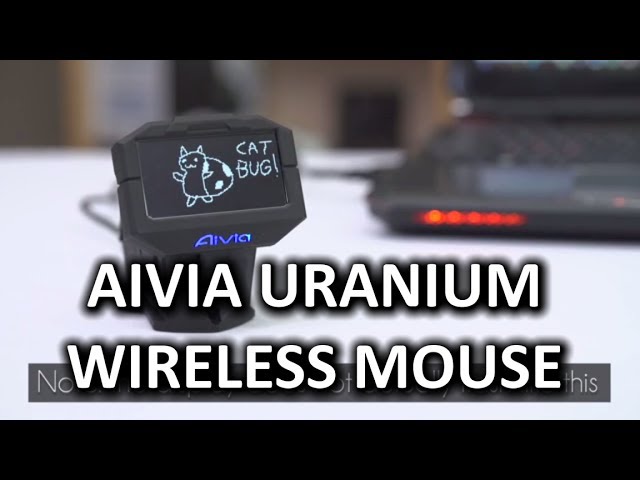 Gigabyte Aivia Uranium Wireless Gaming Mouse