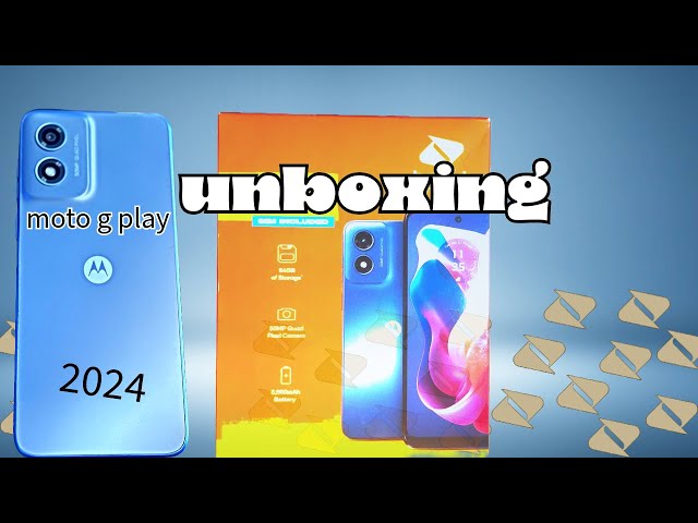 (UNBOXING) Moto G Play - 2024- Boost Mobile Edition