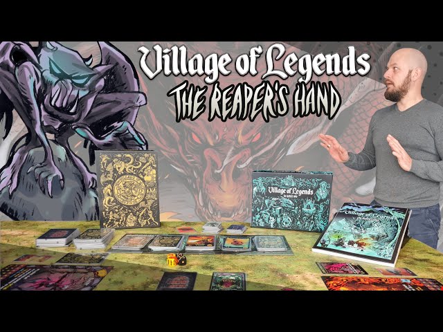 Village of Legends Reapers hand, Card game, Overview and How to play.