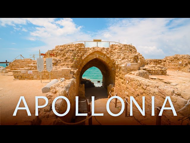APOLLONIA. Founded by the Phoenicians in the late 6th century BCE. National Park of Israel.