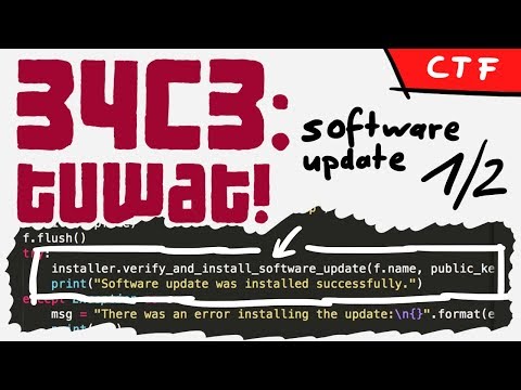 Python code audit of a firmware update - 34C3 CTF software_update (crypto) part 1/2