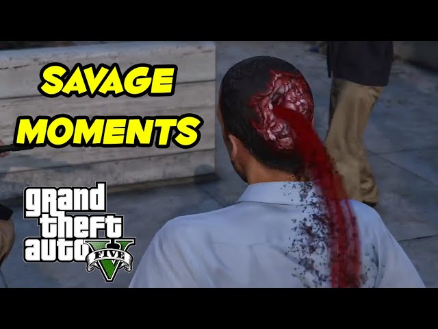 All the Times GTA 5 was SAVAGE!!!
