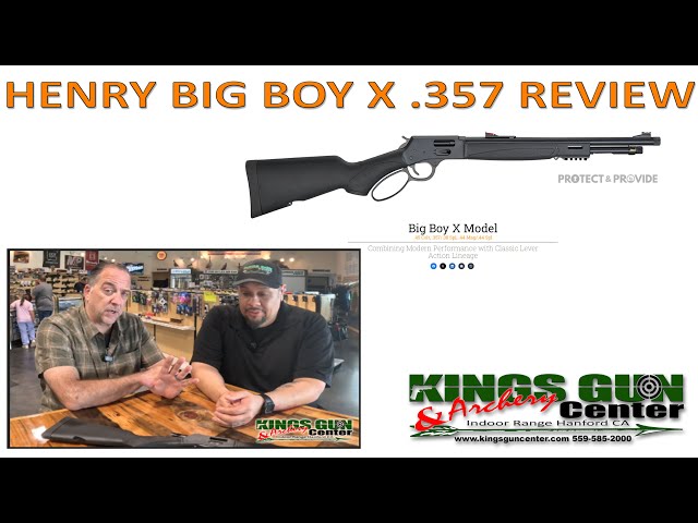WE SHOOT THE HENRY BIG BOY X .357! Kings Gun Center TV with Todd Cotta