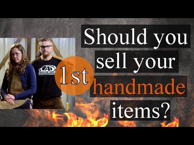 Selling Your First Hand Forged Items // Starting Your Own Blacksmith Business