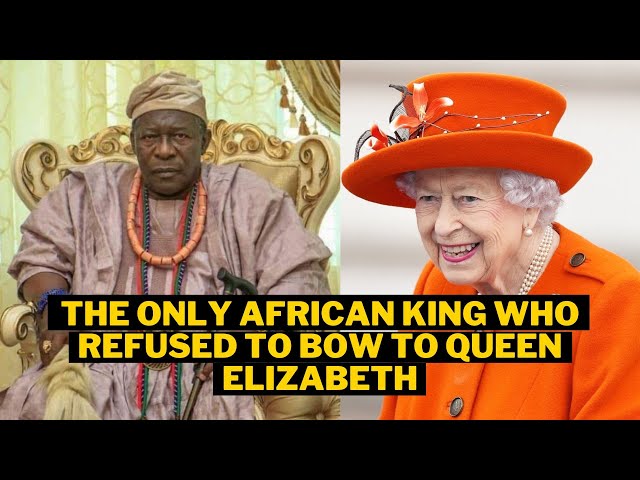 The Only African king Who Refused To Bow To Queen Elizabeth