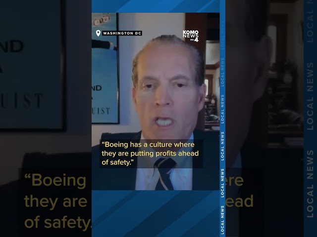 Boeing put under Senate scrutiny during hearings on aircraft maker's safety culture