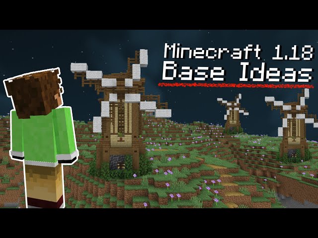 5 Base ideas for Minecraft 1.18!