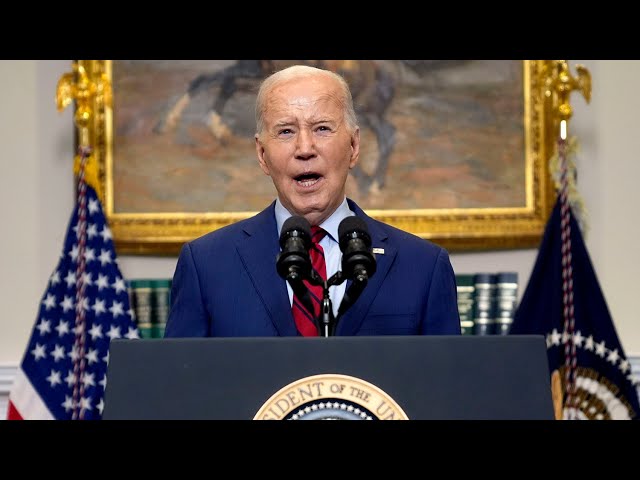 Biden on campus protests: Democracies don't silence dissent