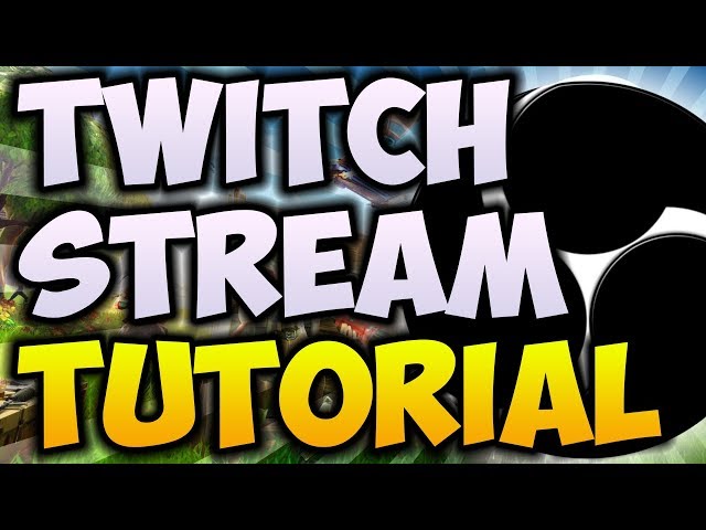 How To STREAM To TWITCH.TV For Beginners 2018! 🔴 [UPDATED 2019 VIDEO IN DESCRIPTION]