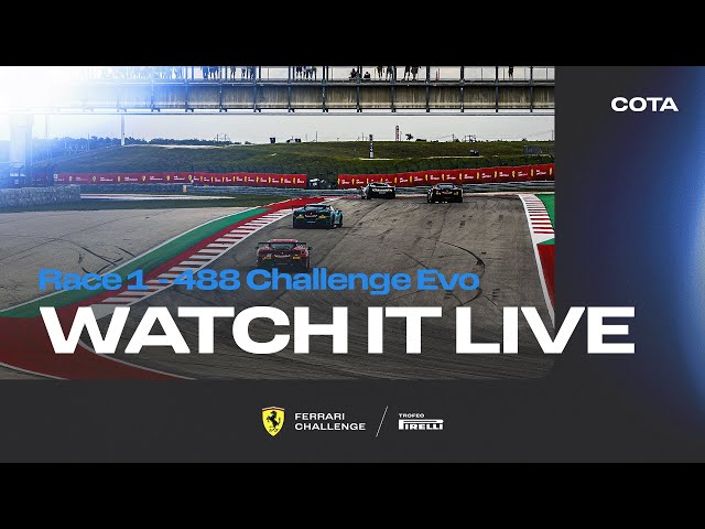 Ferrari Challenge North America Round 1 - Cota, Race 1 – 488 Challenge Evo