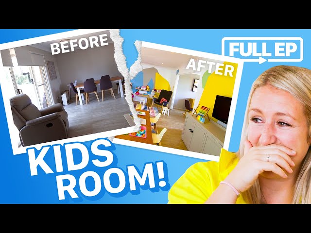 Total Kids Room Renovation | Changing Rooms Australia | Full Episode S1E1