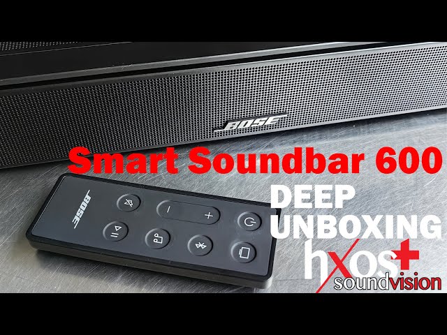 Bose Soundbar 600 it's a 3.0.2 channels Dolby Atmos | tear down & Review