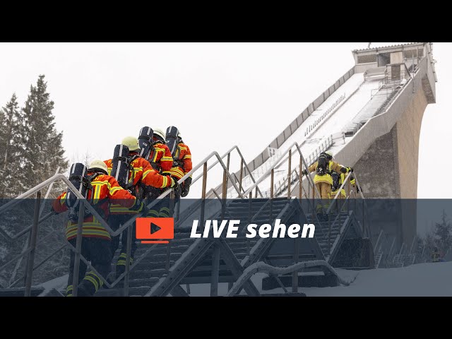 Livestream "Fans im Osten":  Feuerwehrsport - X MAS Stairrun in Oberhof | Sport im Osten | MDR