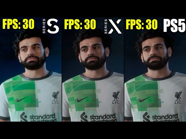 EA Sports FC 24 Xbox Series S vs. Series X vs. PS5 | Technical Review & FPS Test