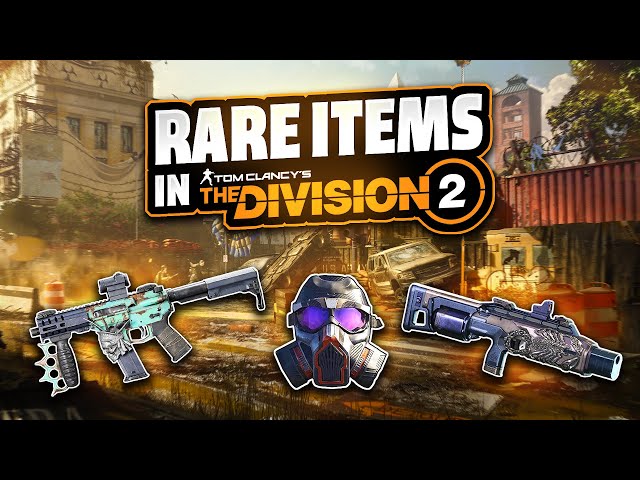 How To Get The TOP EXOTICS & RARE ITEMS You Want In The Division 2!
