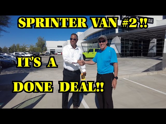 Are Mercedes-Benz Sprinters AVAILABLE? We find out for YOU! Then we take a 2021 SPRINTER with us!