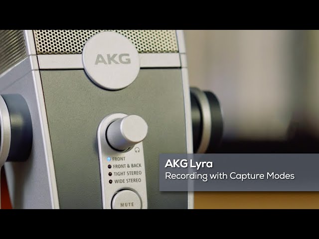 AKG Lyra: Recording with Capture Modes