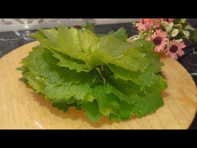 Is there a vine leaf? Everyone will ask you for the recipe! #dessert #cooking #cake