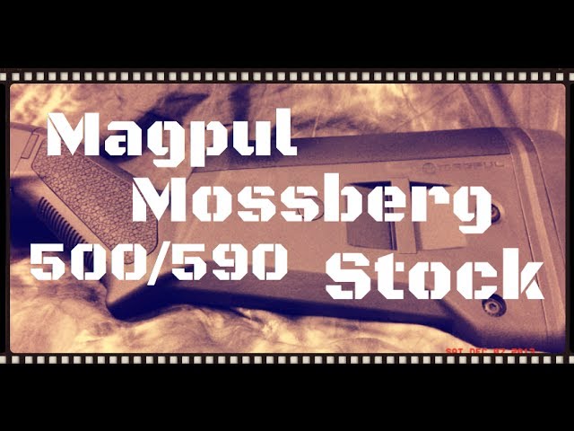 How To Install Magpul MOE SGA Mossberg 500/590 Stock (HD)