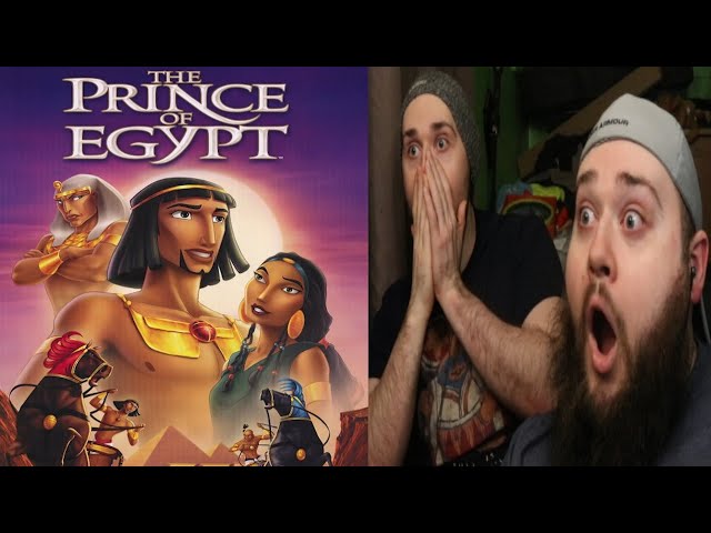THE PRINCE OF EGYPT (1998) TWIN BROTHERS FIRST TIME WATCHING MOVIE REACTION!