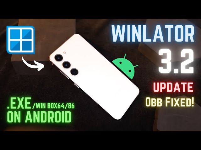 Install Winlator 3.2 Emulator on Any Android Phone - Best Settings!