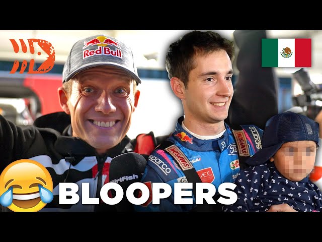 Ogier's Tequila, Loubet's Baby and Sordo's Dogs - Bloopers & Funny moments from Rally México 2023