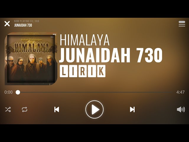 Himalaya - Junaidah 730 [Lirik]