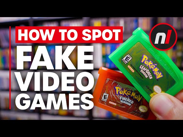 How to Spot Fake Nintendo Games & More!