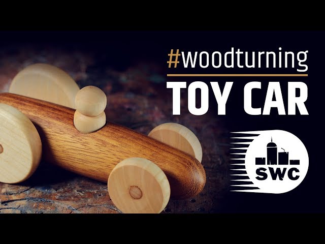 How to make a wooden toy car  - Woodturning