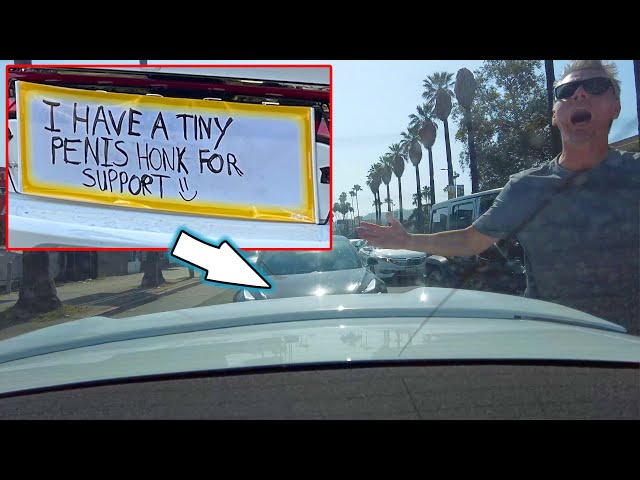 Embarrassing Sign in Traffic Prank! FUNNY!