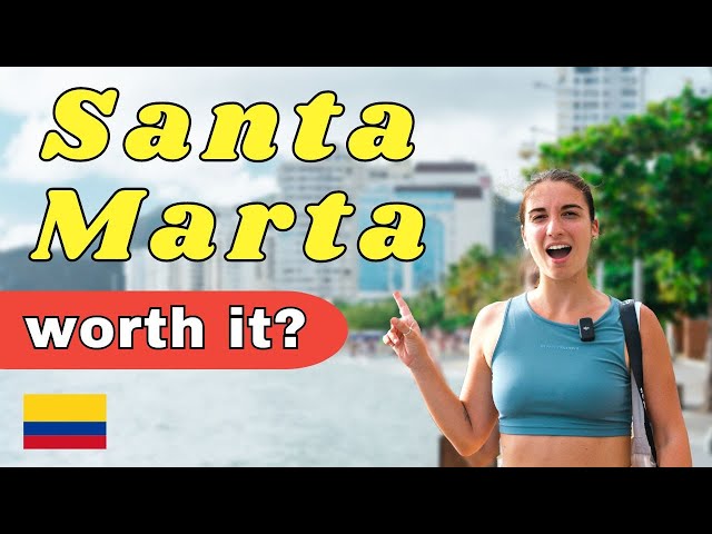 I lived in Colombia's MOST AVOIDED Caribbean Town! (Santa Marta first impression!)
