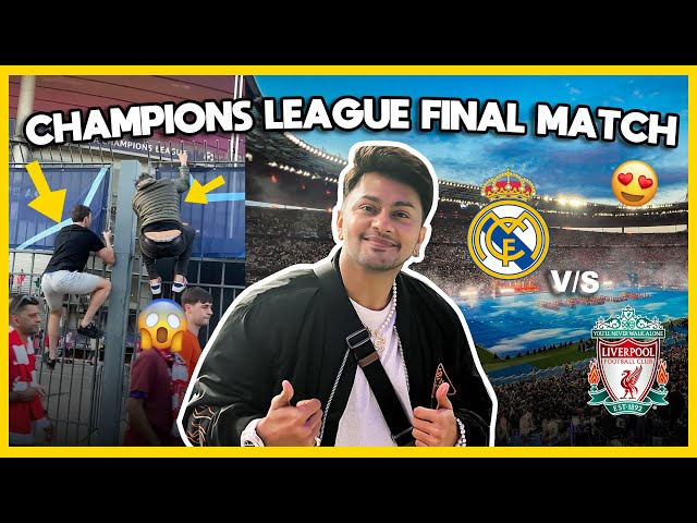 I went to watch champions league final match ⚽️😍❤️ || Awez darbar