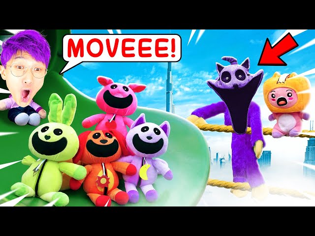 POPPY PLAYTIME CHAPTER 3 vs LANKYBOX PLUSHIES!? (SMILING CRITTERS!)