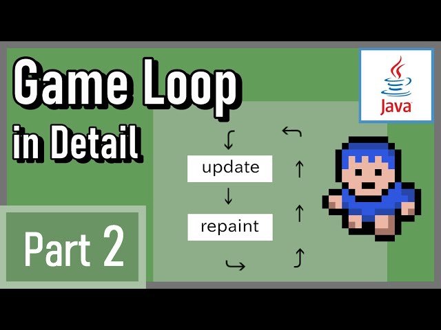 Game Loop and Key Input - How to Make a 2D Game in Java #2