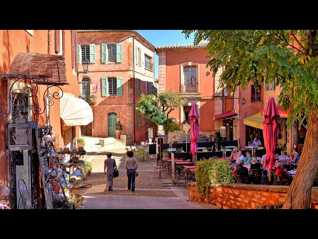 Roussillon | Most Beautiful Town to Visit in France 🇫🇷  | Gordes