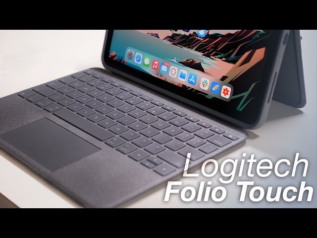 Logitech Folio Touch for iPad Air 4 is amazing!