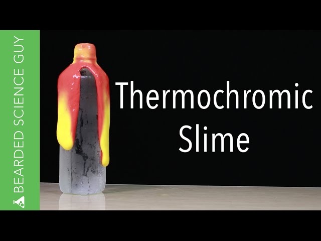 Color Changing Thermochromic Slime (Chemistry)