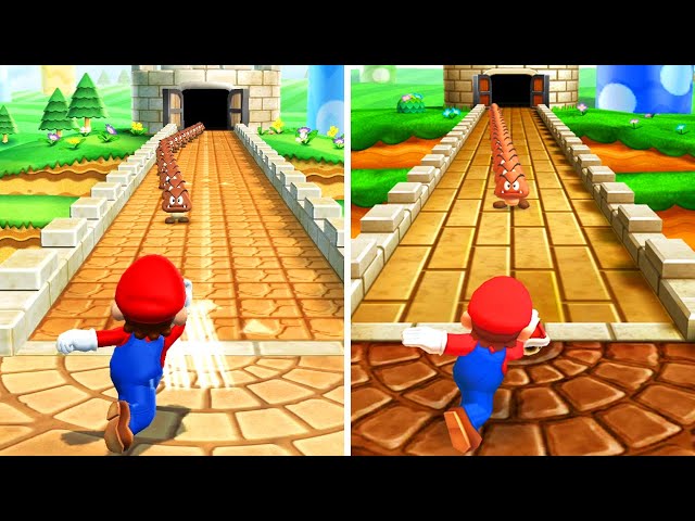 Mario Party The Top 100 - All Mario Party 9 Minigames vs Original (Comparison)
