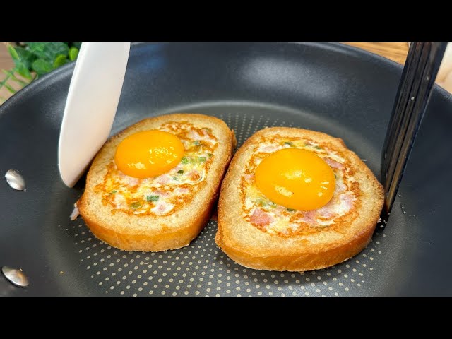 These hot sandwiches are so delicious that I make them 4 times a week! Breakfast in 5 minutes!