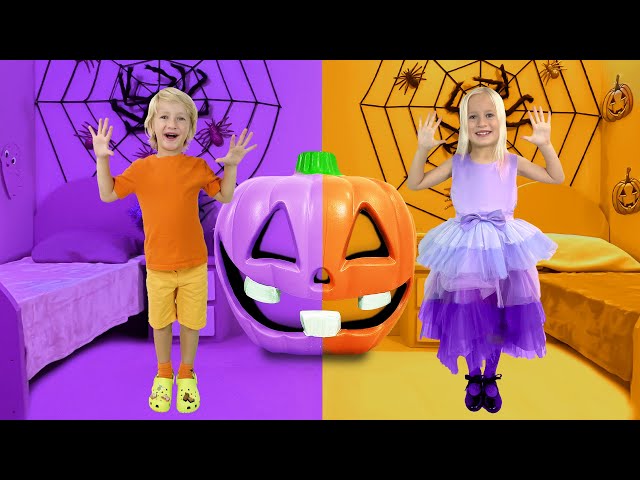 La aventura de Halloween de Katya y Dima - ¡Colección de los mejores videos!