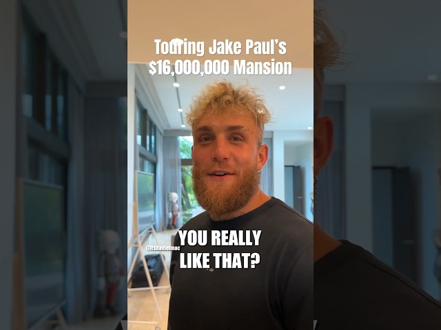 Touring Jake Paul’s $16,000,000 Mansion