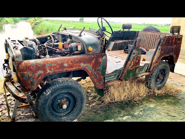 Restoration of ancient cars UAZ 469 | Restore of the drive system UAZ 469 vehicle
