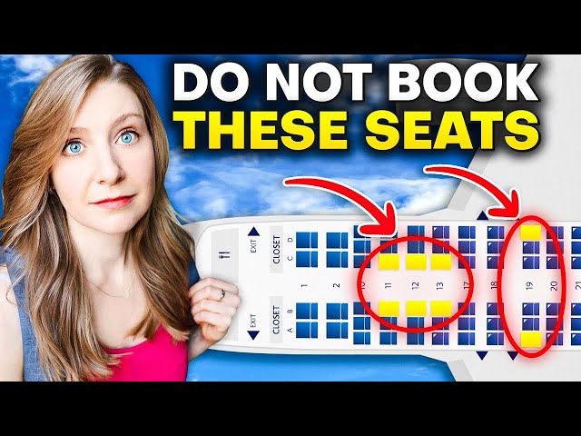 BEST Plane Seats Revealed (and which to avoid at all costs!)